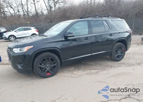 2018 Chevrolet Traverse Premier from USA, damaged, VIN 1GNEVJKW2JJ258912